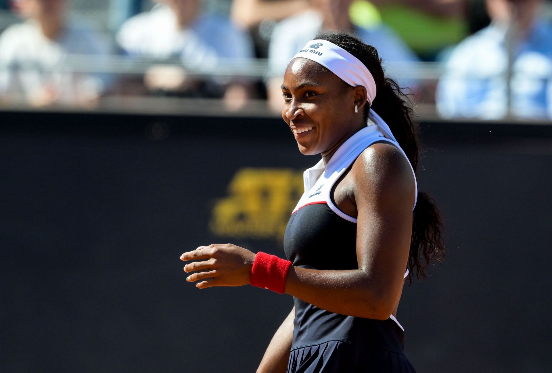 Coco Gauff at the Italian Open 2025. (Photo: Getty)